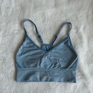 PINK Blue Sports Bra